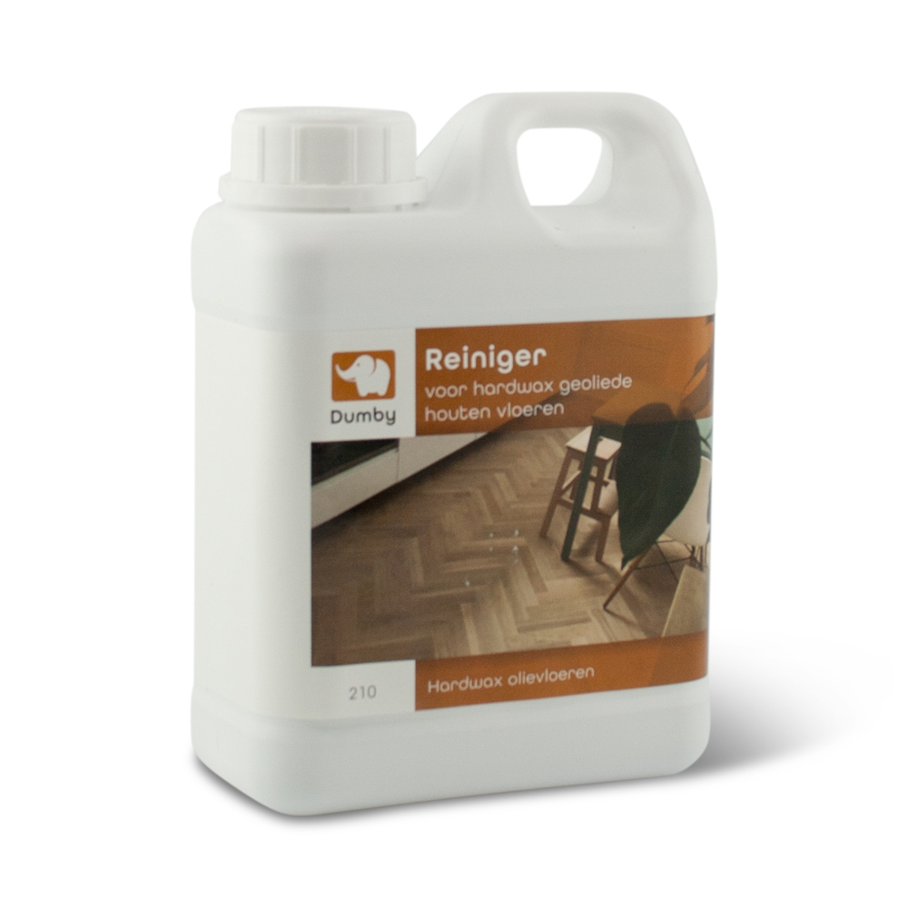 Dumby Reiniger voor hardwax geoliede houten vloeren 1 Dumby Reiniger voor Hardwax Geoliede vloeren 1 liter