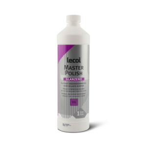 Een fles Lecol Masterpolish V6 glanzend