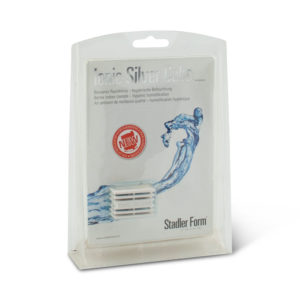 een Stadler Form Ionic Silver Cube