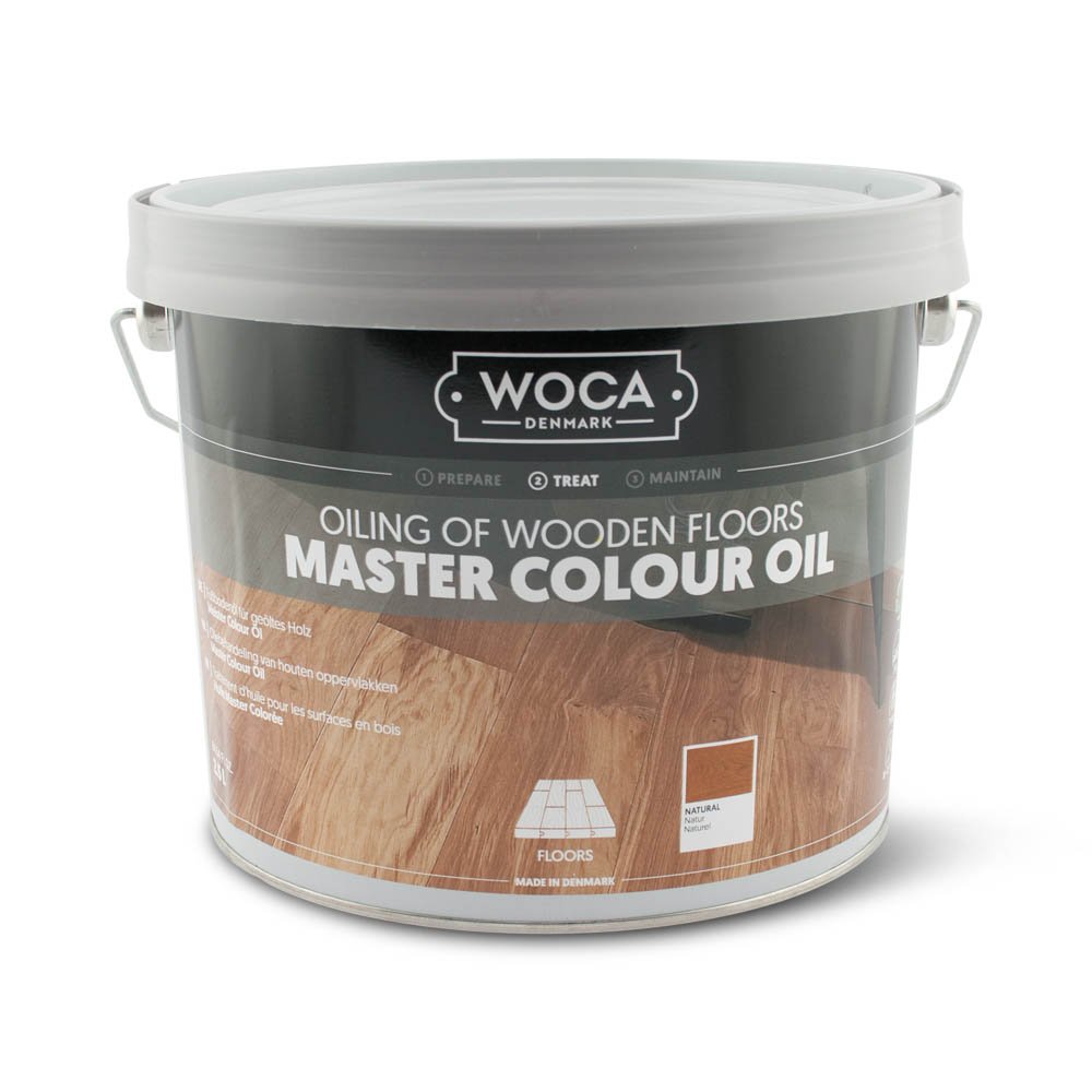 Woca Master Colour Oil 2 Een blik Woca Master Colour Oil van 2.5 liter