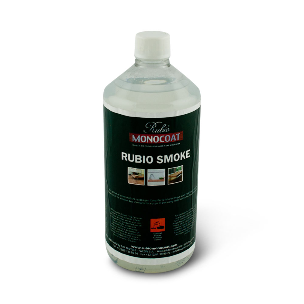 Monocoat Smoke en Grey Fumed(veroudering)(geen kleurolie) 1 Een Fles Rubio Monocoat Smoke